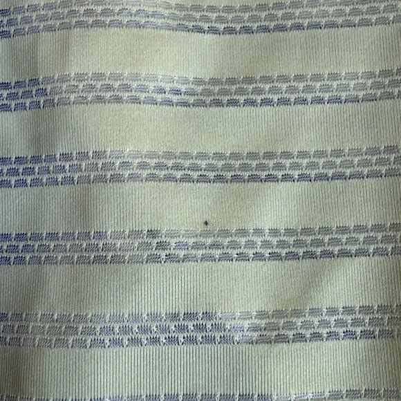 ZYIA Active Yellow Nimbus Split Back Tank Mesh Striped Racerback- Women's XL - Picture 8 of 10